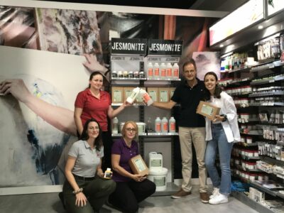 Family business adds Jesmonite to their extensive range of art products as the distributor in Malta